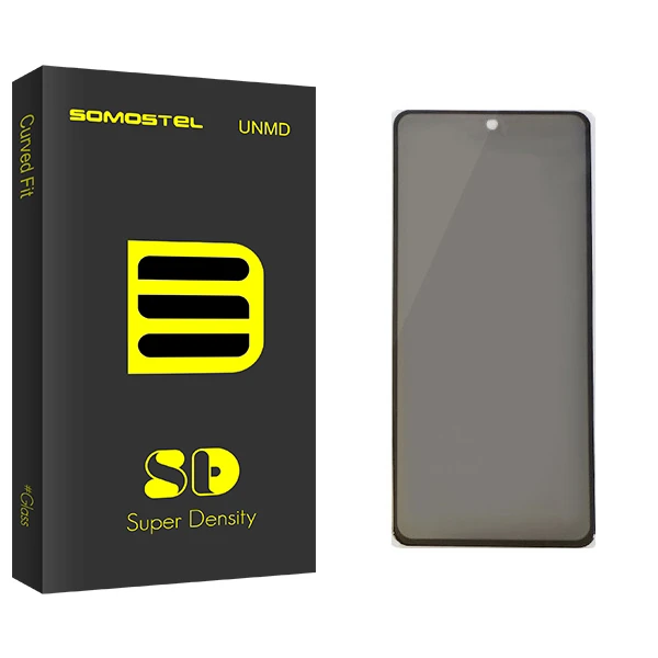محافظ صفحه نمایش حریم شخصی سوماستل مدل Sd Glass مناسب برای گوشی موبایل شیائومی Redmi Note 9 Pro