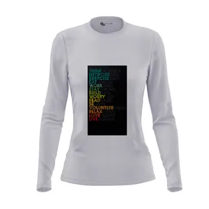 تی شرت آستین بلند زنانه مدل think