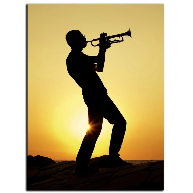 تابلو شاسی بکلیت طرح ساز موسیقی ساکسیفون مدل SH-S982