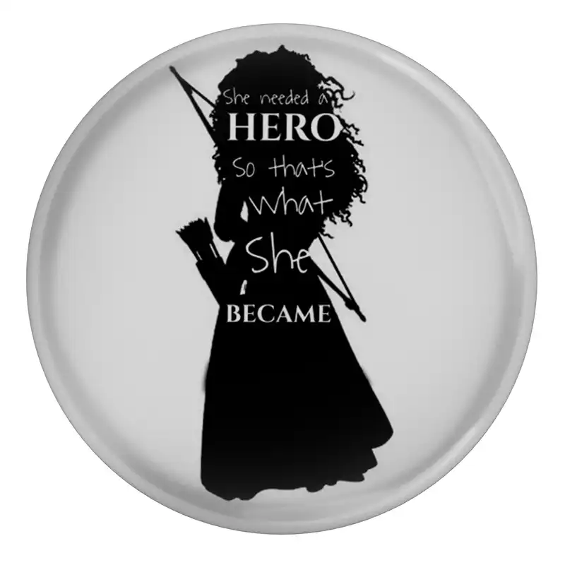 مگنت مدل S13204 طرح کارتون دختر پرنسس مریدا دلیر