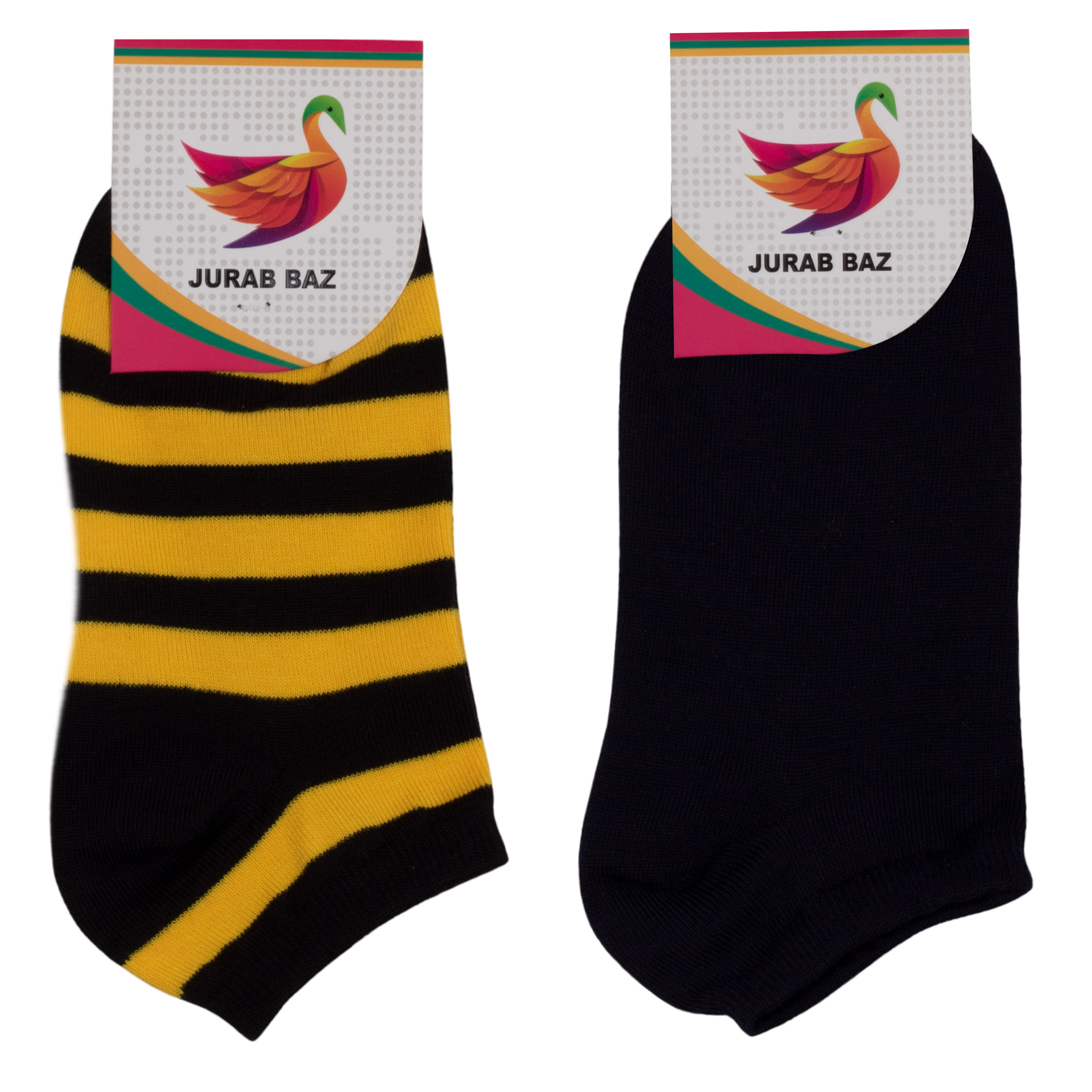 جوراب دخترانه کد JB 38 مجموعه 2 عددی