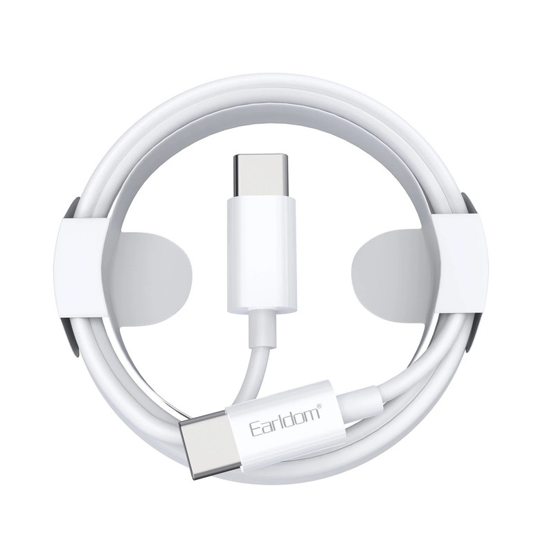 کابل تبدیل USB به لایتنینگ ارلدام مدل EC-166c PD60W طول 1 متر