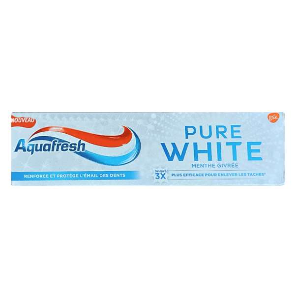 خمیر دندان سفید کننده آکوا فرش مدل Pure white حجم 70 میلی لیتر خمیر دندان سفید کننده آکوا فرش مدل Pure white حجم 70 میلی لیتر