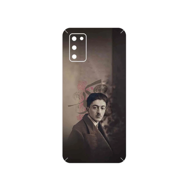برچسب پوششی ماهوت مدل Sadegh Hedayat مناسب برای گوشی موبایل سامسونگ Galaxy A03S