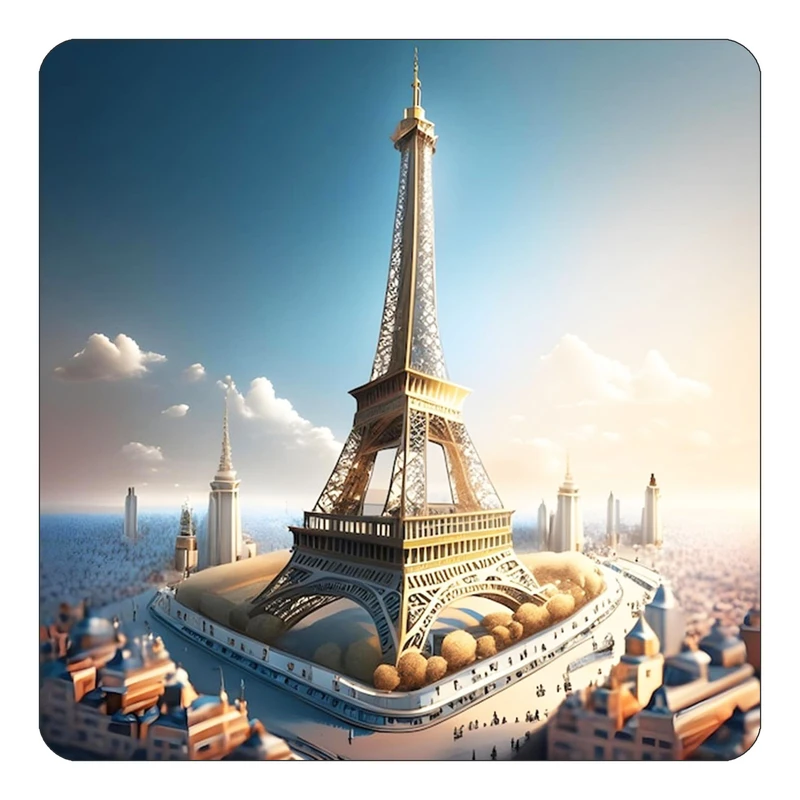 مگنت کاکتی طرح پاریس Paris مدل mp57438