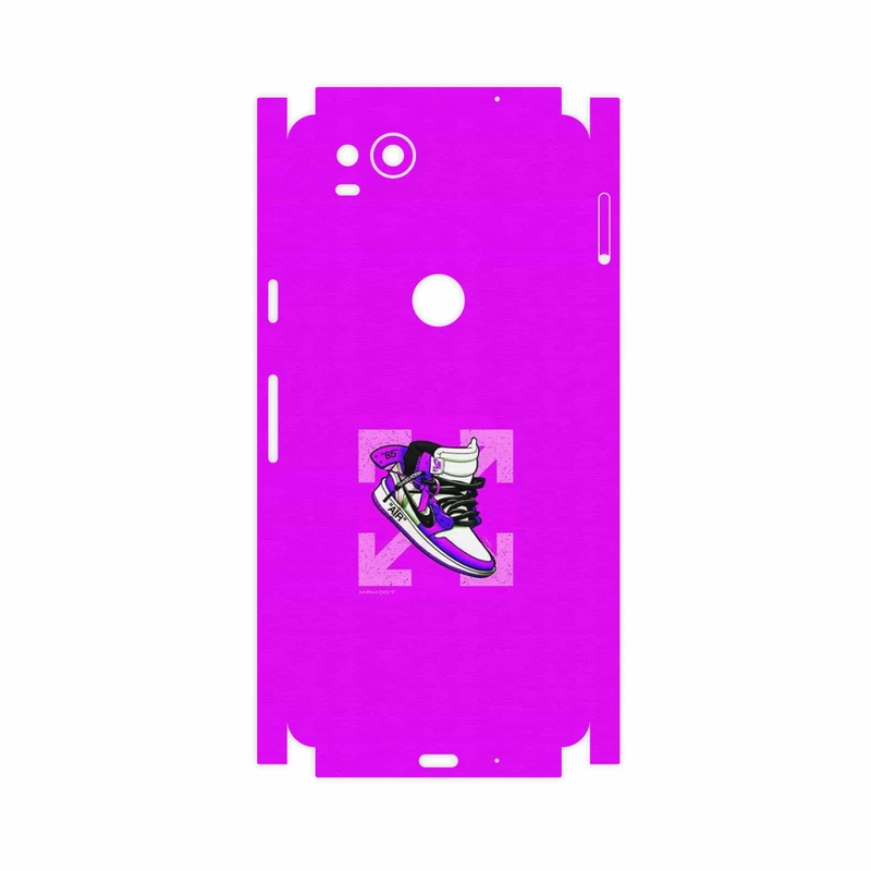 برچسب پوششی ماهوت مدل Nike Air Sneaker Digital Art-FullSkin مناسب برای گوشی موبایل گوگل Pixel 2