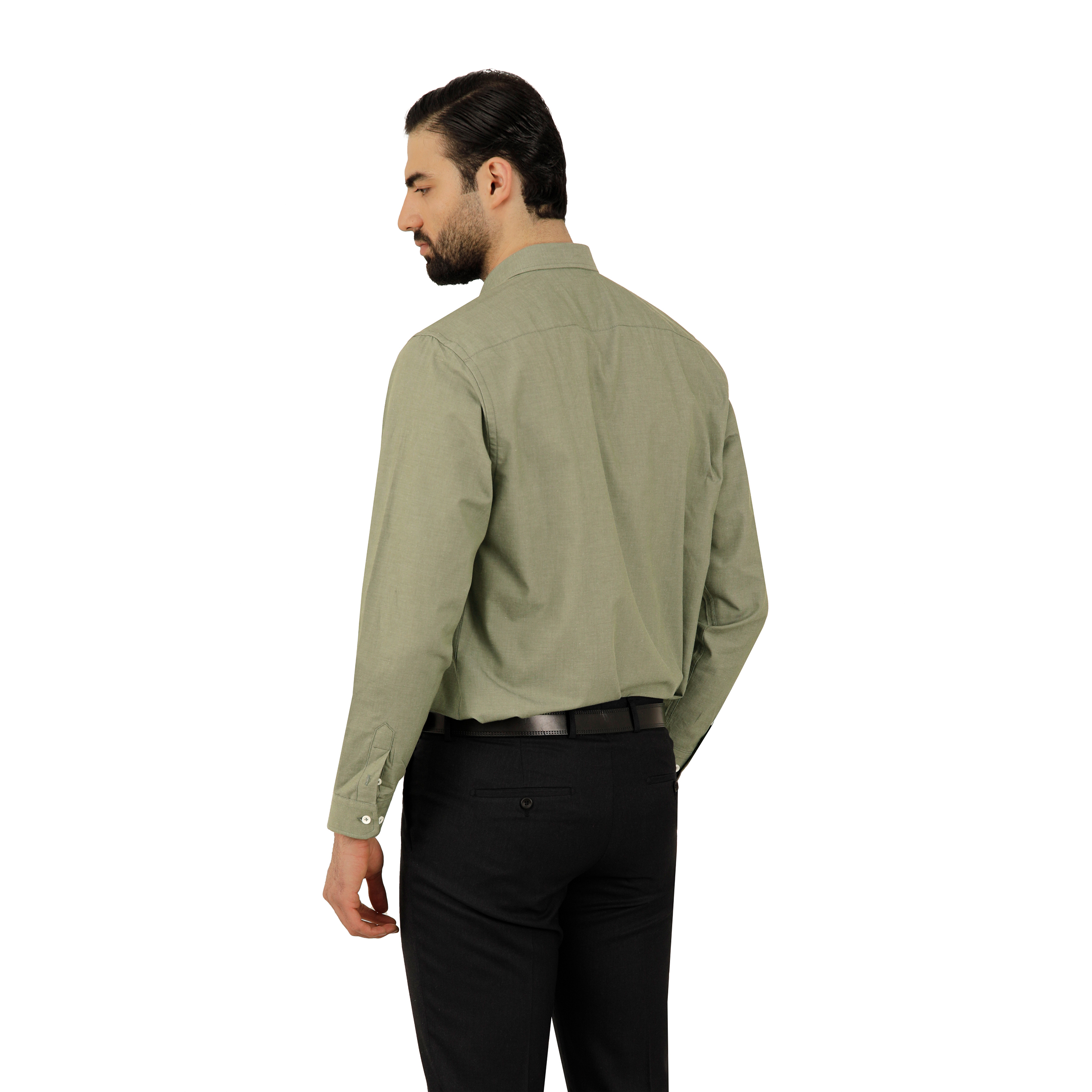 پیراهن آستین بلند مردانه پاتن جامه مدل نخی 102721020242570 -  - 3