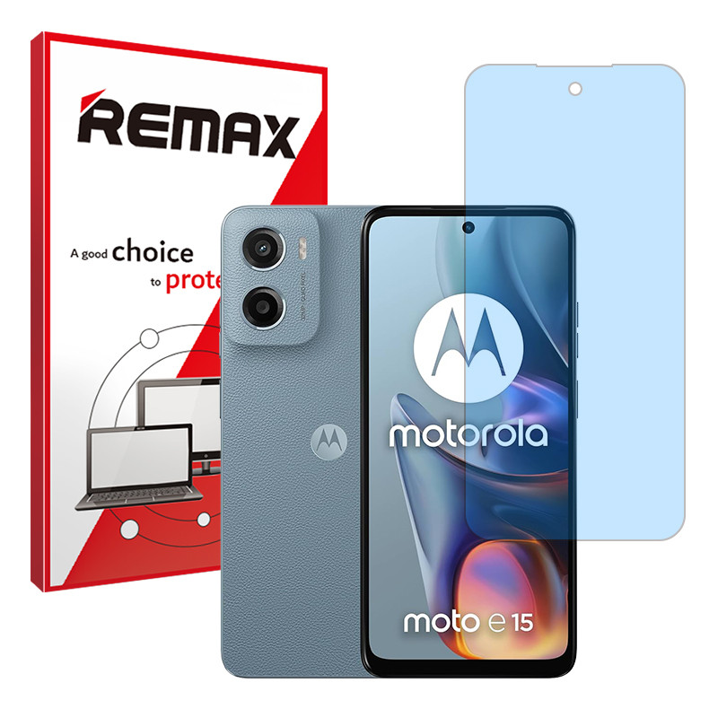 محافظ صفحه نمایش آنتی بلو ریمکس مدل Eye Care مناسب برای گوشی موبایل موتورولا Moto E15