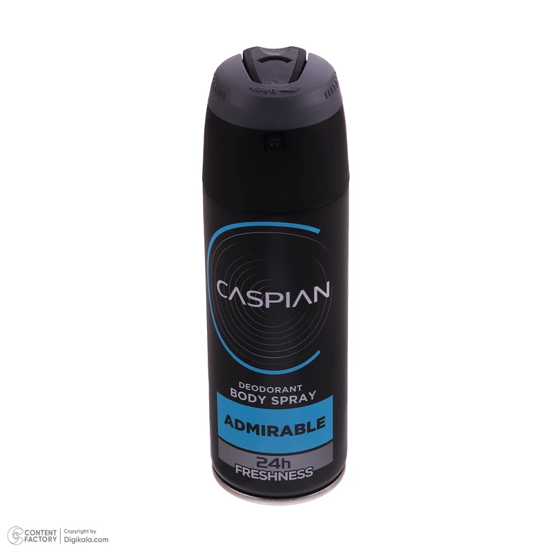 عکس شماره 4 : اسپری دئودورانت بدن مردانه کاسپین مدل admirable حجم 150 میلی لیتر