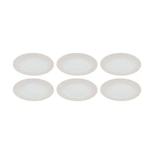 بشقاب غذاخوری چینی زرین ایران سری ایتالیا اف مدل مریدین بسته 6 عددی