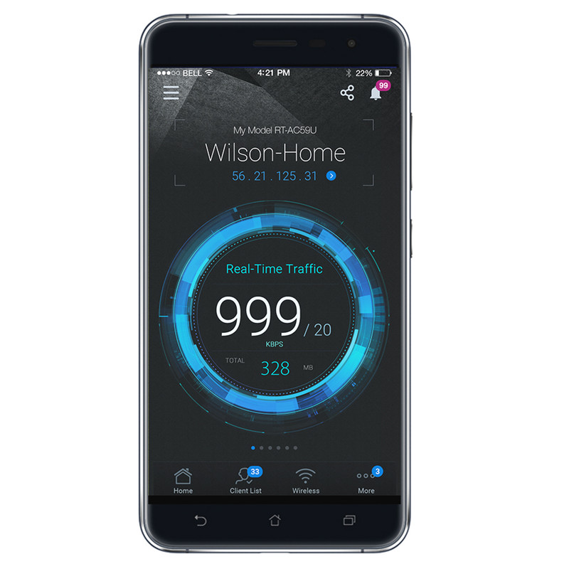 روتر ایسوس مدل RT-AC1200 Dual Band-1167Mbps