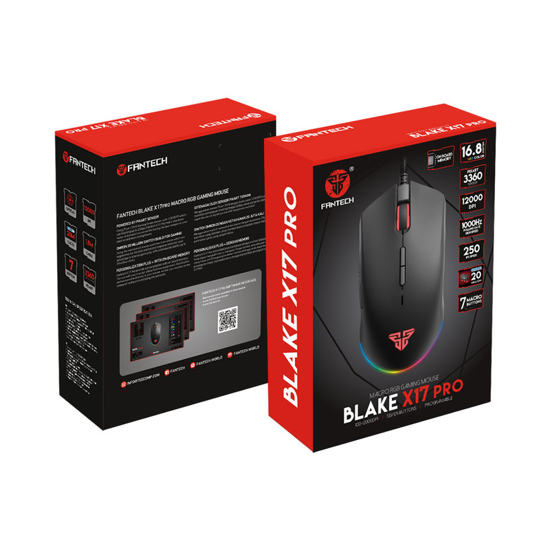 ماوس مخصوص بازی فنتک مدل Blake X17 pro 1