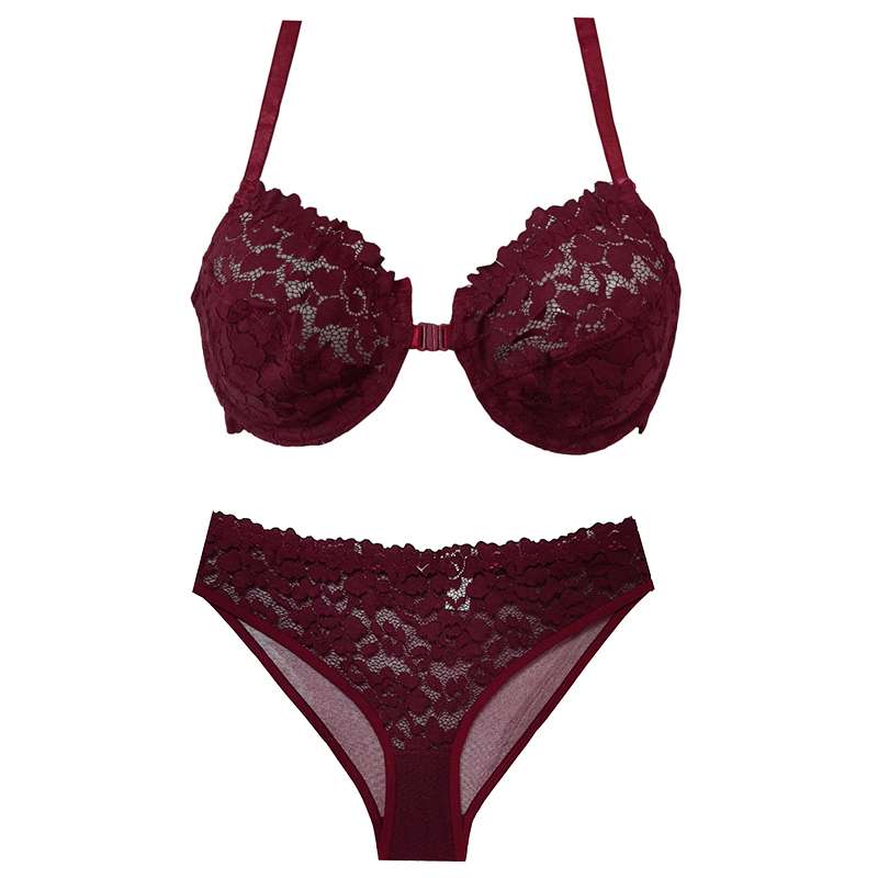 ست شورت و سوتین زنانه مدل از جلوبازشو کد H-506