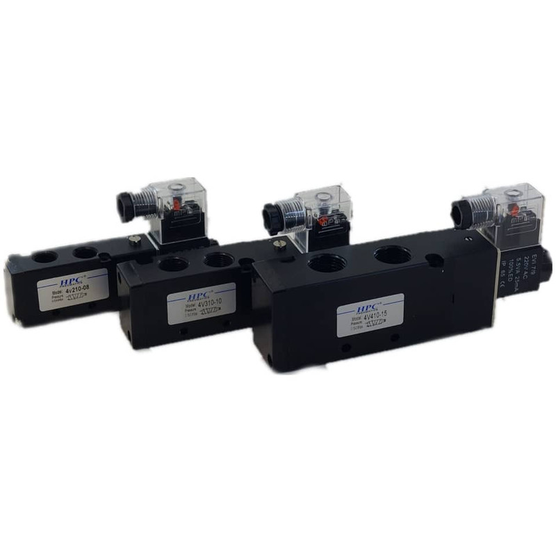 شیر برقی پنوماتیک اچ پی سی مدل 1/4