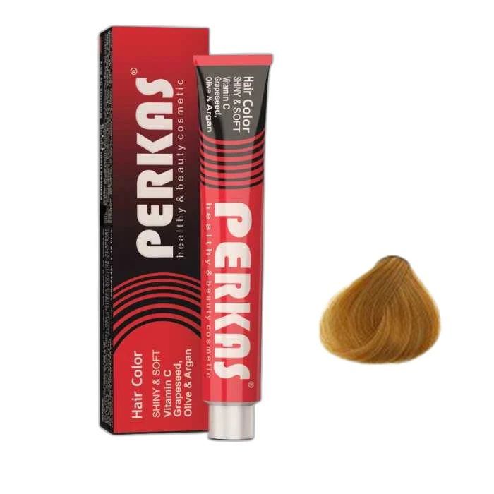 رنگ مو پرکاس شماره G8 حجم 100 میلی‌لیتر رنگ بلوند طلایی خیلی روشن