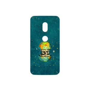 MAHOOT Collage of Earth Face Cover Sticker for Motorola Moto G4 Play