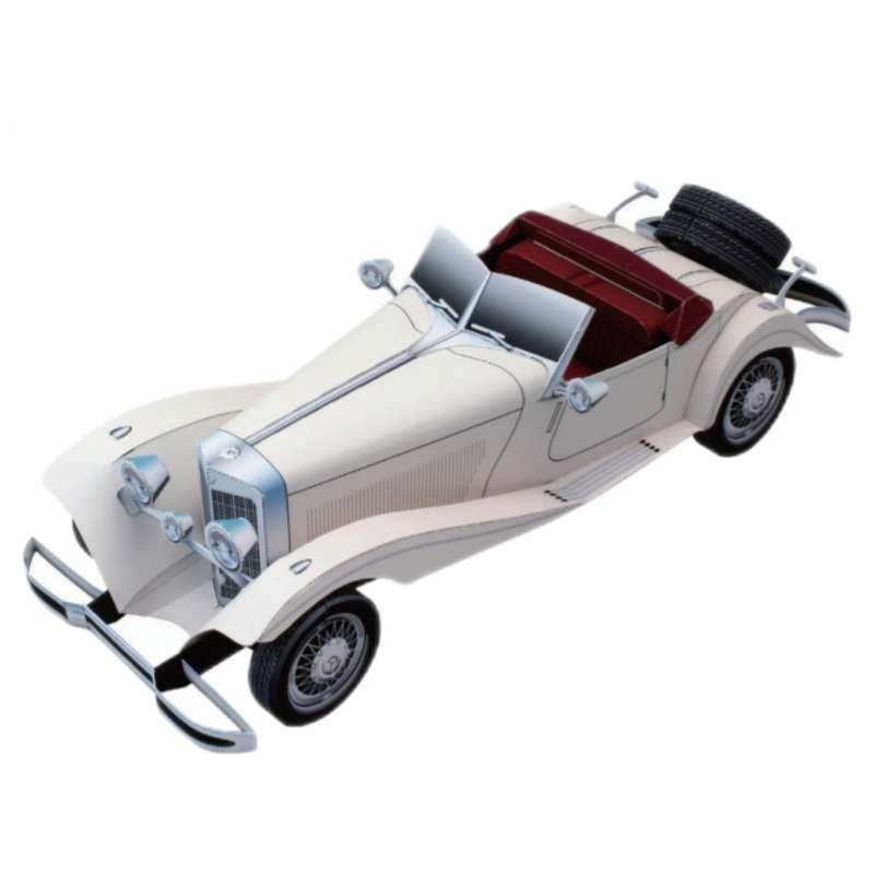 ماکت مدل ماشین مرسدس بنز 500K کد p90