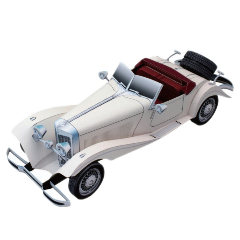 ماکت مدل ماشین مرسدس بنز 500K کد p90