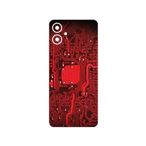 MAHOOT Red_Printed_Circuit_Board Cover Sticker for Samsung Galaxy A06