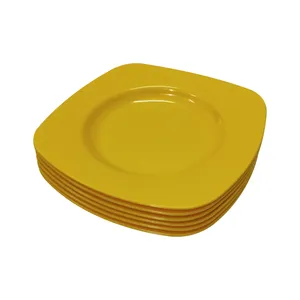 بشقاب خورشت خوری مدل نشکن کد colored مجموعه 6 عددی