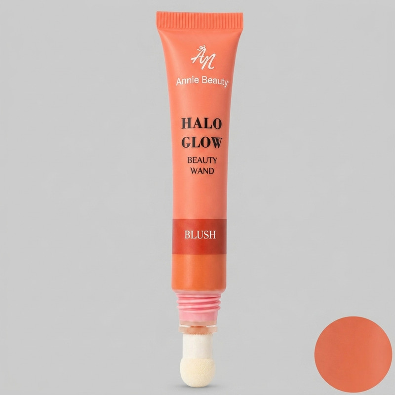 رژ گونه مایع مات انی بیوتی مدل Halo Glow شماره 1 رنگ هلویی