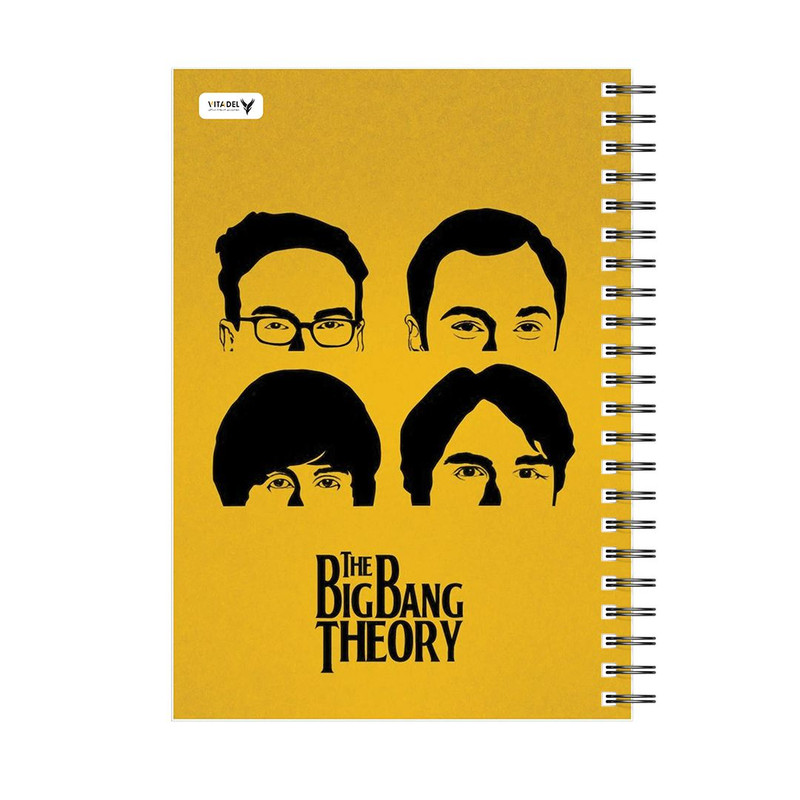 دفتر 120 برگ ویتادل طرح بیگ بنگ تئوری مدل 6