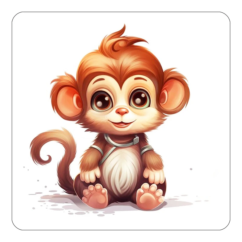 مگنت کاکتی طرح حیوانات کارتونی مدل mp28316