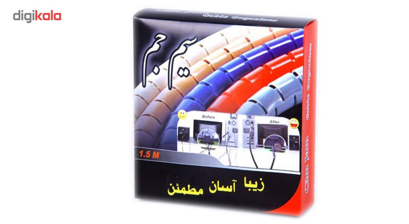 نظم دهنده سیم و کابل سیم جم مدل 1.5 متری