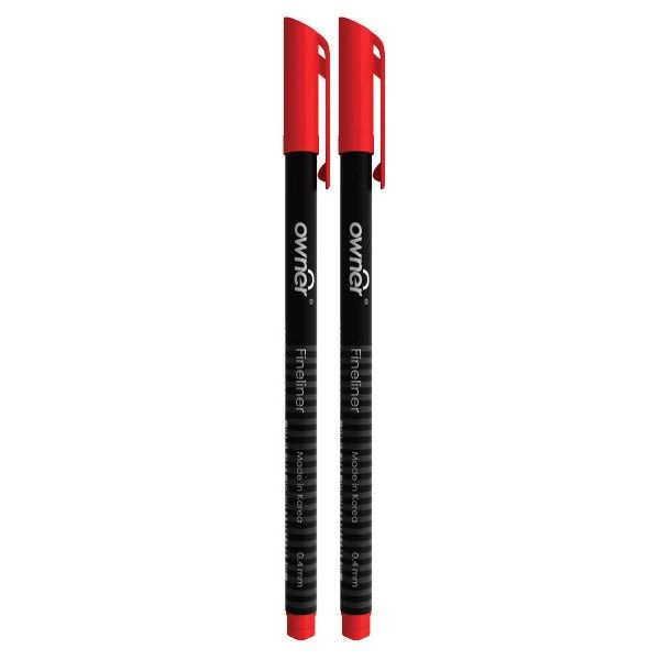 روان نویس اونر مدل Black Body 0.4 Red - بسته دو عددی روان نویس اونر مدل Black Body 0.4 Red - بسته دو عددی