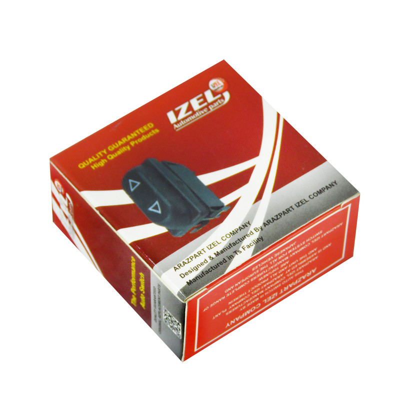 کلید شیشه بالابر ایزل کد 2220408023 مناسب برای سمند