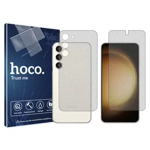 Hoco matte screen protector, model HyMTT, suitable for Samsung mobile phone + Galaxy S 23, along with the phone back protector