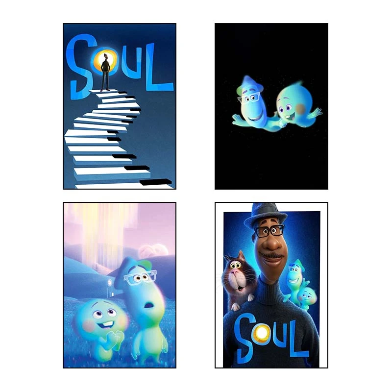 تابلو شاسي کارنيکا طرح Soul کد 81057 مجموعه 4 عددی