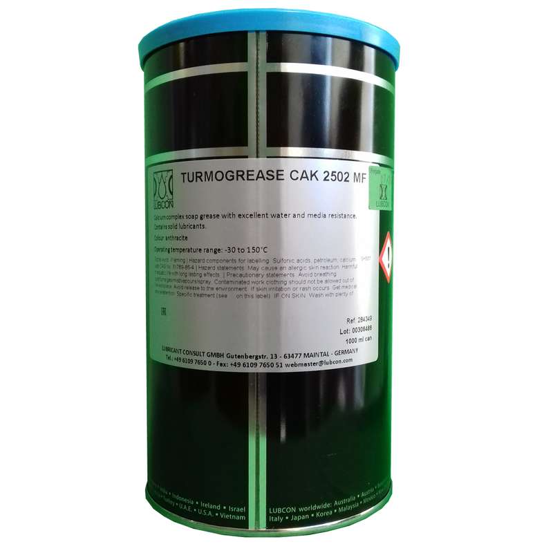 گریس لوبکون مدل TURMOGREASE CAK 2502 MF وزن 1000 گرم