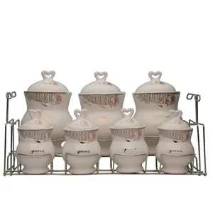 ست پاسماوری 7 پارچه مام لوکس کد 1045 به همراه استند