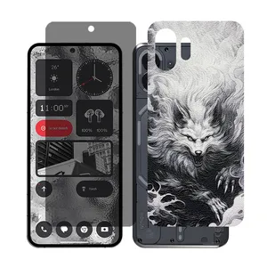 Glass Together model privacy Screen Protector Suitable for Nothing Phone 2 Mobile Phone with Back cover sticker