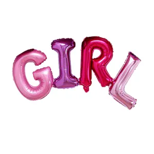 بادکنک فویلی سورتک مدل GIRL