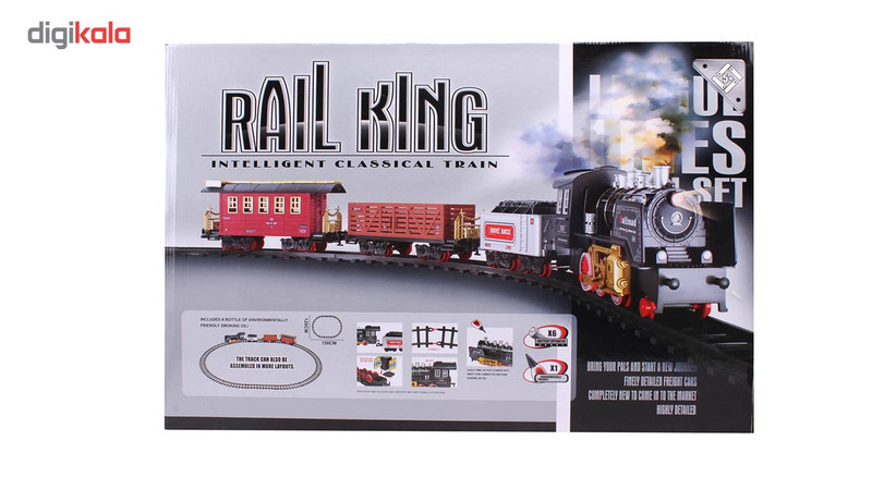 قطار مدل Rail King قطار مدل Rail King