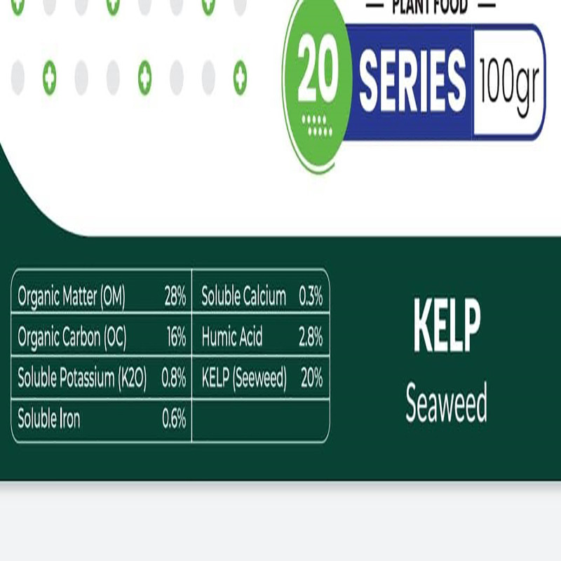کود جلبک دریایی دکتر بایو مدل 20Series وزن 100 گرم