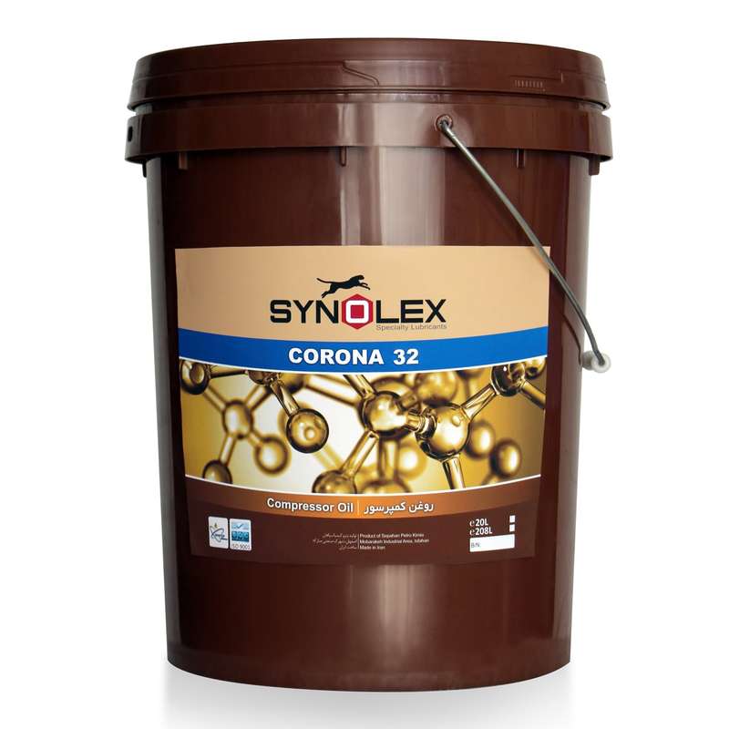 روغن صنعتی کمپرسور سینولکس مدل Compo Corona ISO 32 حجم 20 لیتر