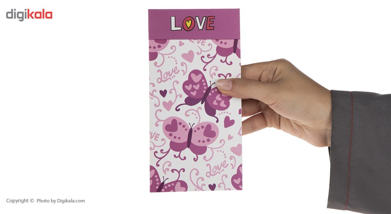 خرید اینترنتی با تخفیف ویژه دفتر یادداشت آوای تحریر مدل Love