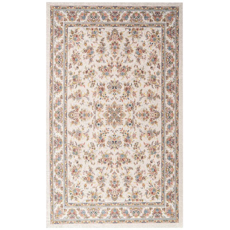 روفرشی سارای مدل کشدار نانو ابریشم کد 604 زمینه سفید