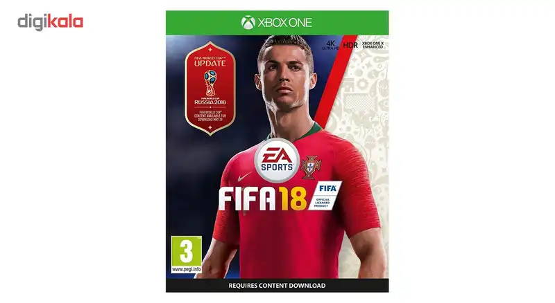 بازی Fifa 18 Russia Edition مخصوصxbox one