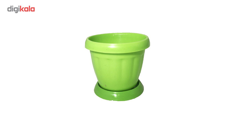 گلدان ایرسا مدل یاس-1 ارتفاع 10 سانتی متر مجموعه 4 عددی