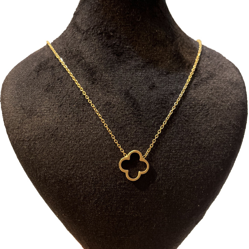 گردنبند طلا 18 عیار زنانه رستا گالری مدل f51252 گردنبند طلا 18 عیار زنانه رستا گالری مدل f51252