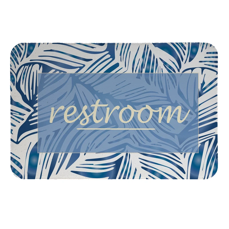 پادری  طرح Restroom کد 9322 سایز 80 × 50 سانتی متر