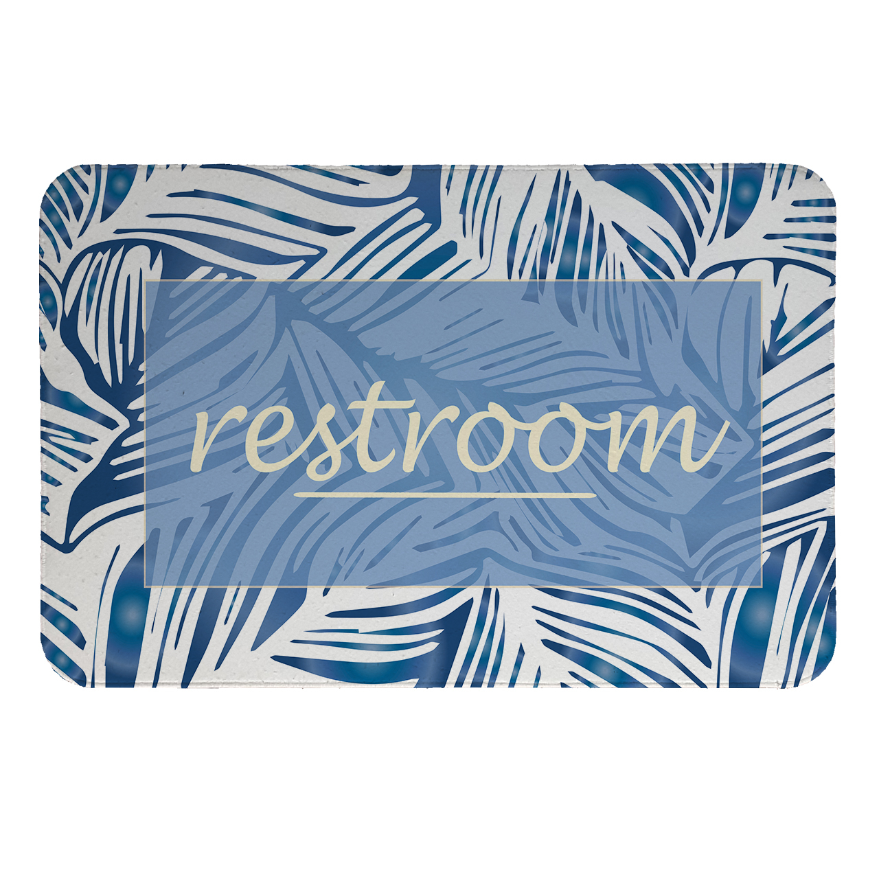 پادری  طرح Restroom کد 9322 سایز 80 × 50 سانتی متر