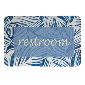  پادری  طرح Restroom کد 9322 سایز 50 × 70 سانتی متر