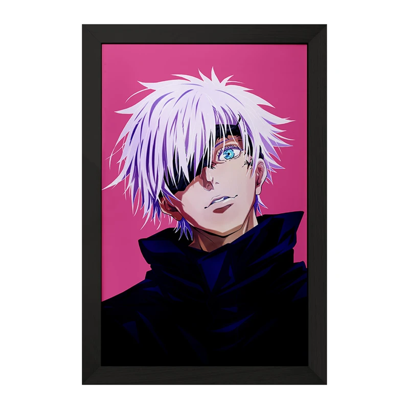 تابلو خندالو مدل گوجو ساتورو انیمه جوجوتسو کایزن کد F1573