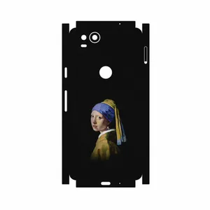 MAHOOT Girl with a Pearl Earring of Vermeer-FullSkin Cover Sticker for Google Pixel 2