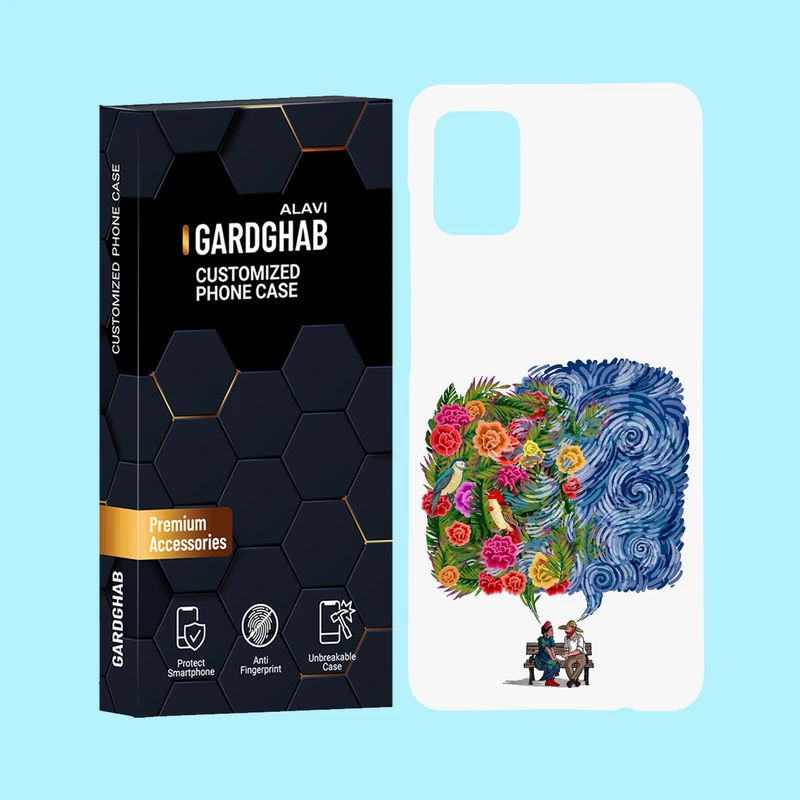 کاور گارد قاب علوی مدل هنری مناسب برای گوشی موبایل سامسونگ Galaxy A31